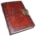 Celtic Dragon leather blank book w/ latch                                                                               