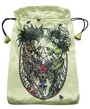 Magickal Botanical tarot bag 6" x 9"