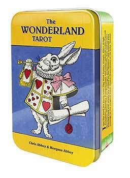Wonderland Tarot tin by Abbey & Abbey
