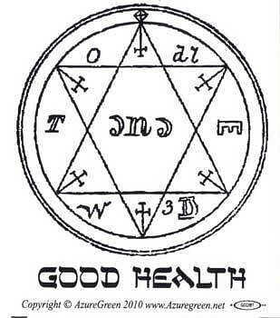 Good Health bumper sticker