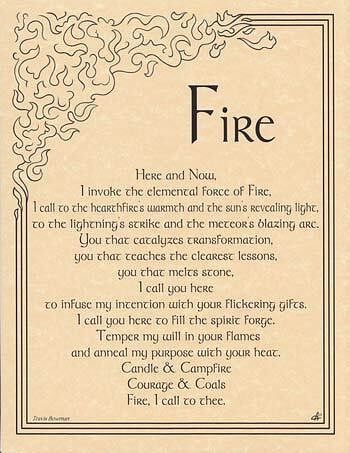 Fire Invocation poster