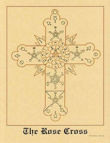 Rose Cross poster