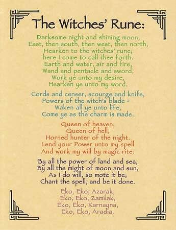Witches' Rune poster