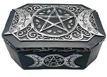 5"x 7" Pentagram tarot box