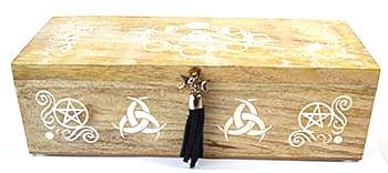 10"x4"x 3" Moon Phases box