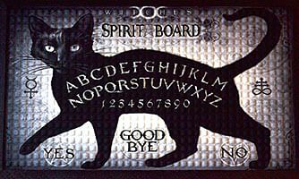 17 5/8" x  19 1/2" Cat Spirit doormat