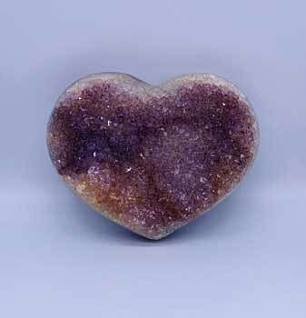 1 1/2" Agate, Dendritic heart