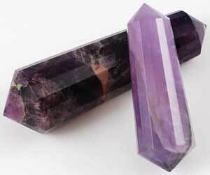 2" Amethyst double terminated 16 fac