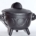 5" Cast iron cauldron w/ lid Triple Moon                                                                                
