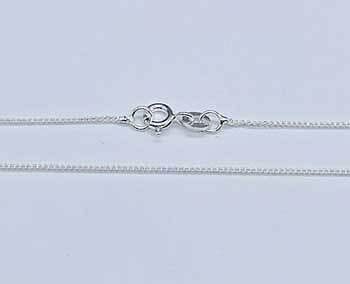 20" Sterling Curb chain