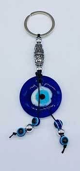Evil Eye with Hand and Elephants
