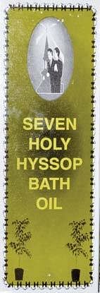 4oz Seven holy Hyssop bath oil