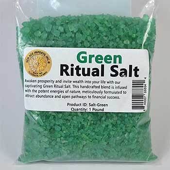 1 Lb Green ritiual salt