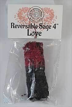 4" Love reversable smudge stick