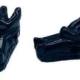 (set of 2) 1 3/4" Dragon's Head Obsidian, Black